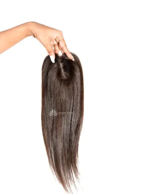 【🔥Hot sale】 Mini Scalp Topper – Silk Base Hair Topper