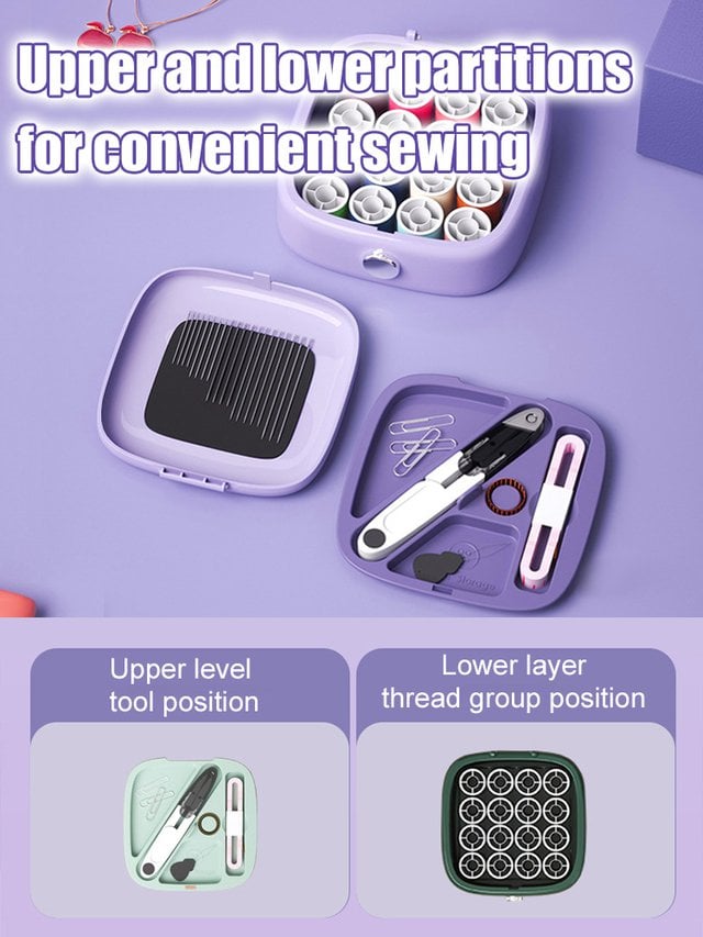 Magnetic Needle and Thread Box Set