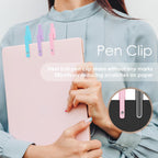 5 Pcs Gel Ink Pens. 0.7mm Medium Tip Black Ink Roller Ball Pens. Quick Drying Pens for Smooth Writing