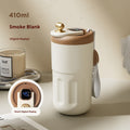 Stainless Steel Insulated Coffee Mug with Temperature Display