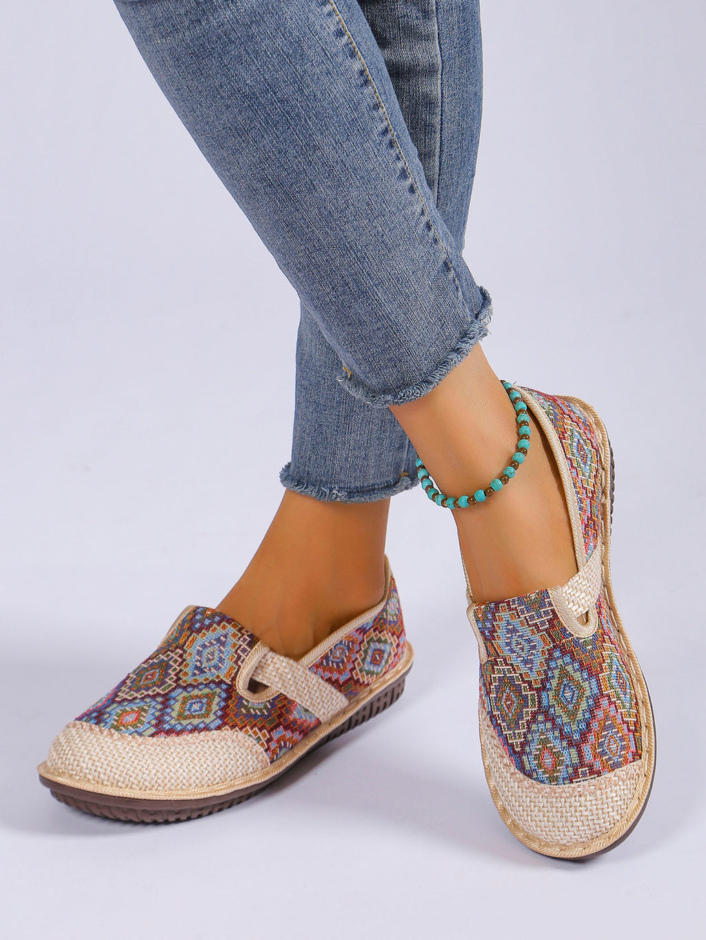 Beijing Ladies' Soft-Soled Casual Slip-On Shoes