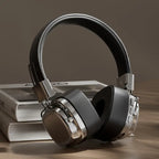 Vintage-Inspired Over-Ear Wireless Headset With Wireless 5.3 Chip