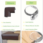 Silicone Corner Protector for Tables, Furniture, and Cabinets