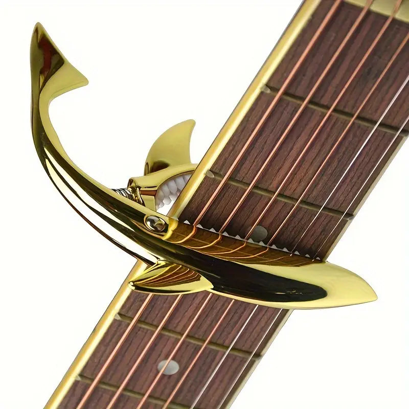 Fashionable And Unique Capo For Guitar, Made Of Zinc Alloy, Suitable For Acoustic And Electric Guitars