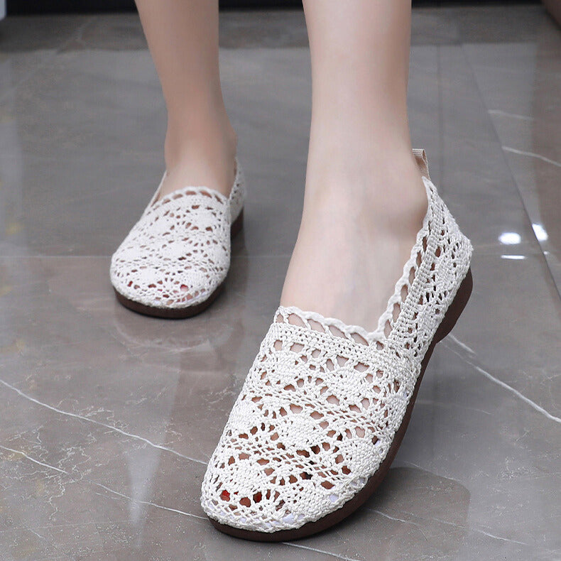 2026 Women's New Hollow Round Toe Casual Shoes