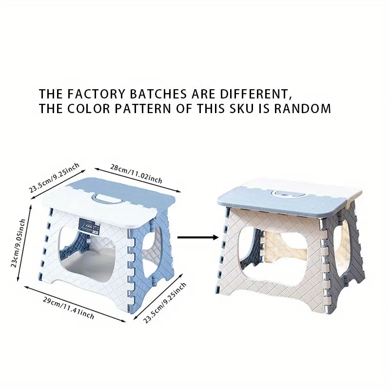 Thickened Plastic Folding Stool