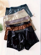 Men’s Satin Mulberry Silk Boxer Briefs