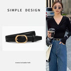 Trendy Casual Women's Jeans Belt Slim Versatile Fashion Cross-Border Ins Design