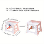 Thickened Plastic Folding Stool