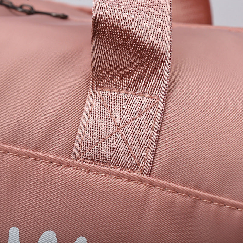 Stylish Portable Sports Gym Bag Large Capacity Duffle Travel Bag