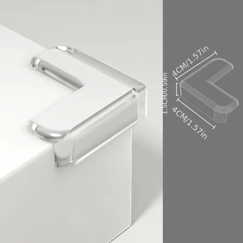 Silicone Corner Protector for Tables, Furniture, and Cabinets