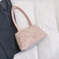 Gentle Woman Colorful Nylon Shoulder Bag  Letter Design Single Shoulder Women's Bag