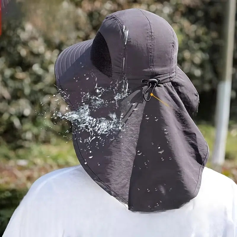 Men's and Women's outdoor mosquito net cap