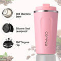 510ml Vacuum Insulated Coffee Cup with Lid - Double-Wall Thermal Tumbler