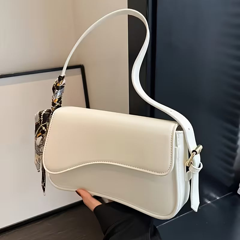 Elegant Adjustable Crossbody Mini Bag with Zipper Closure