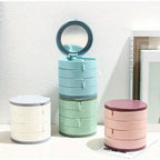 4 Layers Rotatable Jewelry Storage Box