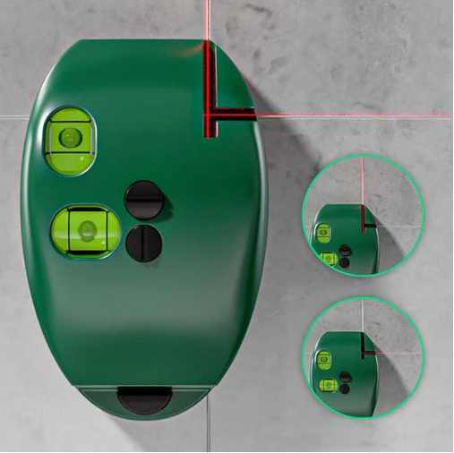 High Precision Infrared Right Angle Bubble Level