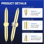 Finger Gyro Spinner Multi-function Gyroscope Pens/Two pens only 1099₹