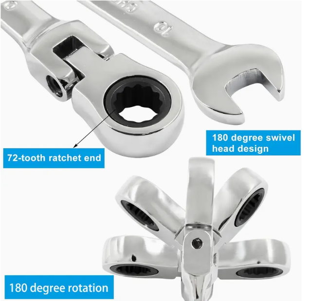 Multifunctional Dual-Purpose Ratchet Tool