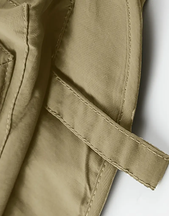 Men's Nylon Vest With  Multi-Pocket Design and Zippered Pockets