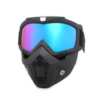 Special mask for welding and cutting (anti-glare, UV radiation, dust protection)