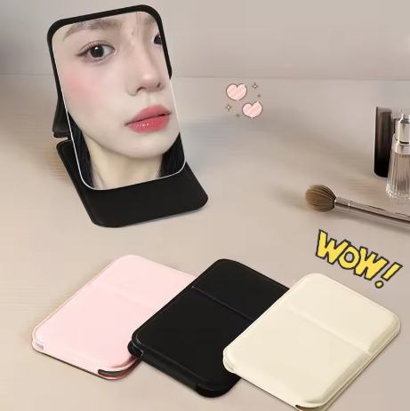 Foldable Student Compact Cute Pocket Mirror