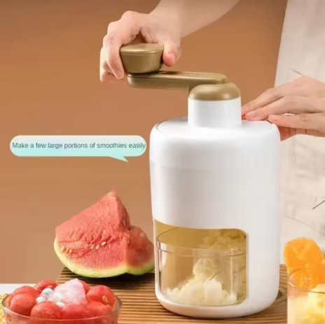 Diy Household Hand-Operated Shaved Ice Milk Shake