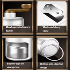 Diy Household Hand-Operated Shaved Ice Milk Shake