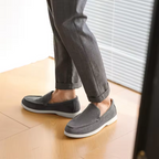 Monaco Suede Loafers Shoes  British Style Single Shoes