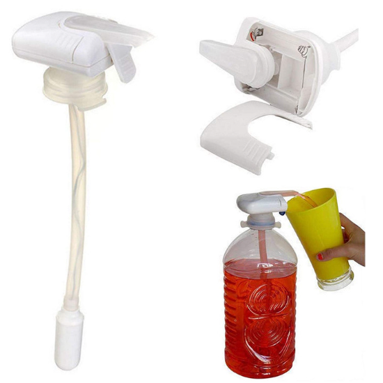 1PCS Hot White Magic Tap Electric Automatic Drinks Dispenser Juice Water