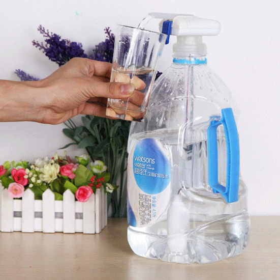 1PCS Hot White Magic Tap Electric Automatic Drinks Dispenser Juice Water