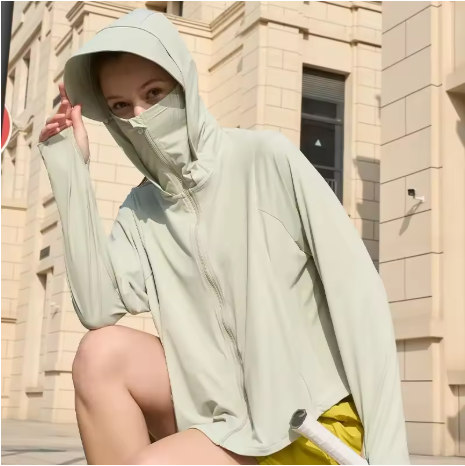 Summer Ice Sensation Women's Sun Protection Outerwear Breathable UV Protection