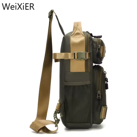 Fashion Multifunction Men's Shoulder Bag Running Outdoor Sling Crossbody Bag