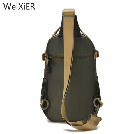 Fashion Multifunction Men's Shoulder Bag Running Outdoor Sling Crossbody Bag