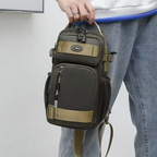 Fashion Multifunction Men's Shoulder Bag Running Outdoor Sling Crossbody Bag
