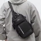 Fashion Multifunction Men's Shoulder Bag Running Outdoor Sling Crossbody Bag