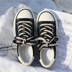 Womens Sneakers Ears of Wheat Platform Shoes