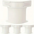 4pcs Gray Fitted Sheet Clips & Straps - Durable PP Plastic Corner Grips to Secure Mattress Fit