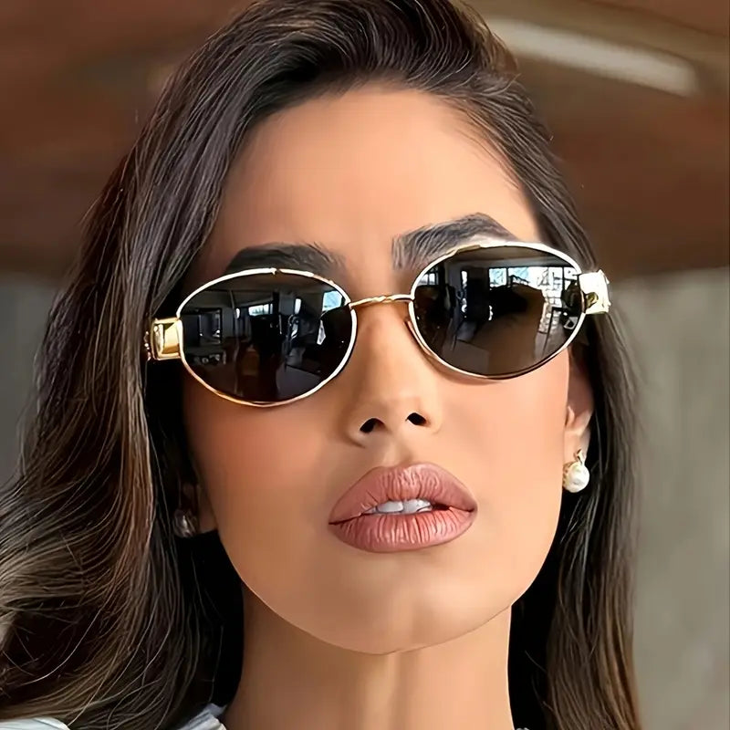 [HOT SALE ]Trendy Metal Sunglasses😎Buy two pairs of sunglasses only 799  ₹