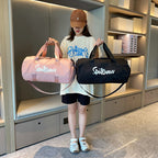 Stylish Portable Sports Gym Bag Large Capacity Duffle Travel Bag