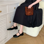 Women's New Vintage Square Toe Mary Jane Shoes
