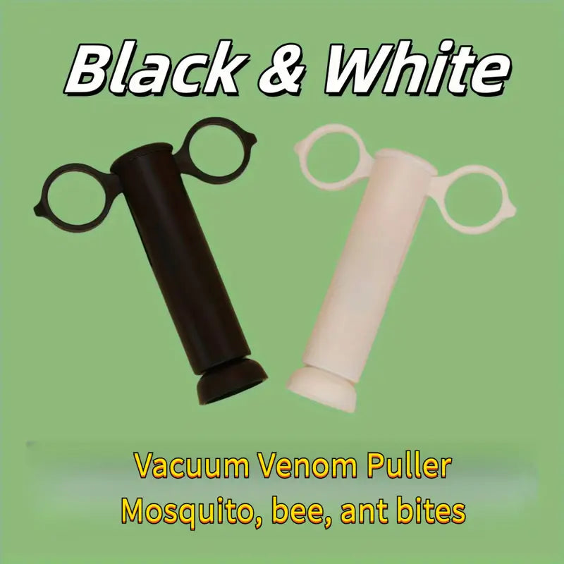 Portable Manual Vacuum Can Device for Mosquito Bites