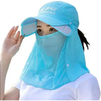 All-Terrain UV Shield Cap with Neck & Face Protection
