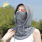 4-in-1 Summer Sun Protection Full Face Mask and Neck Gaiter