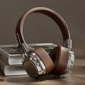 Vintage-Inspired Over-Ear Wireless Headset With Wireless 5.3 Chip