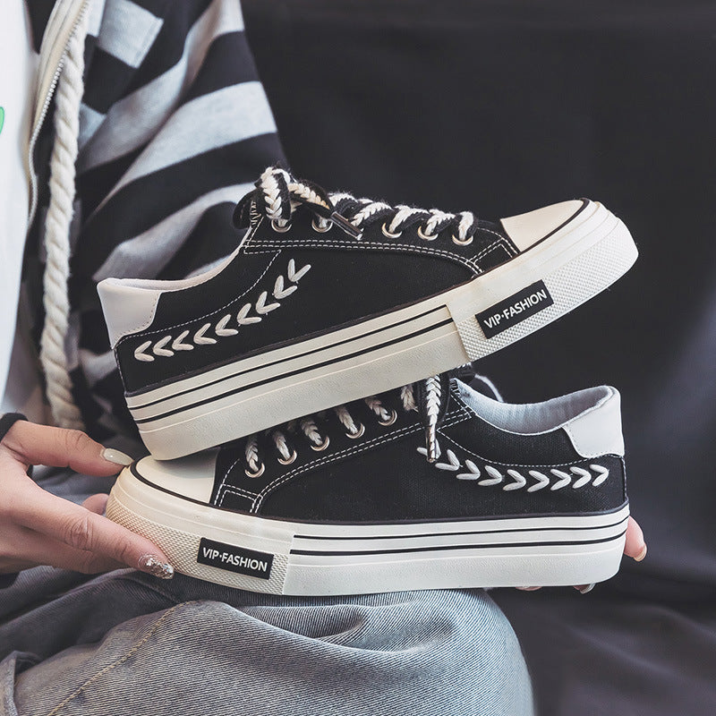 Womens Sneakers Ears of Wheat Platform Shoes