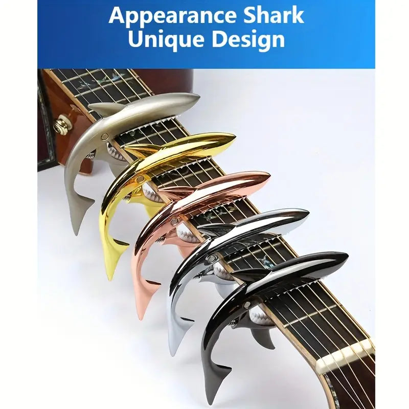 Fashionable And Unique Capo For Guitar, Made Of Zinc Alloy, Suitable For Acoustic And Electric Guitars