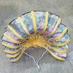 1 Pack Dual-Use Sunscreen Hat & Fan for Women - Foldable Protection Summer Travel Hat