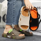 New Summer Coconut Style Plus Size Sports Slippers EVA Sole