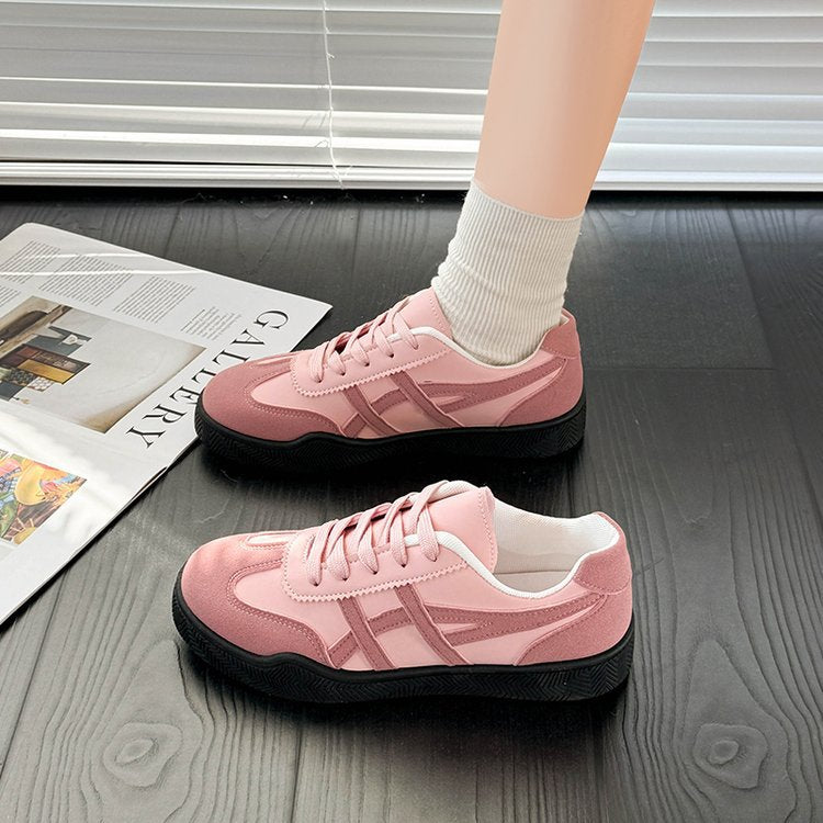 Women's White Sneakers 2026 Spring  New Ladies Causal Flats